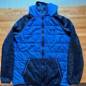 Under Armour Boys Day Trekker Hooded Hybrid Jacket